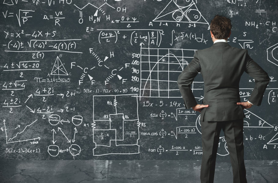 Businessman tries to solve problems